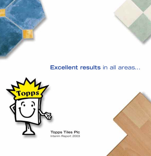 Vorschaubild Topps Tiles Halbjahresbericht 2003-h1