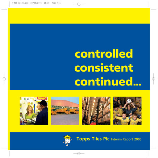 Vorschaubild Topps Tiles Halbjahresbericht 2005-h1