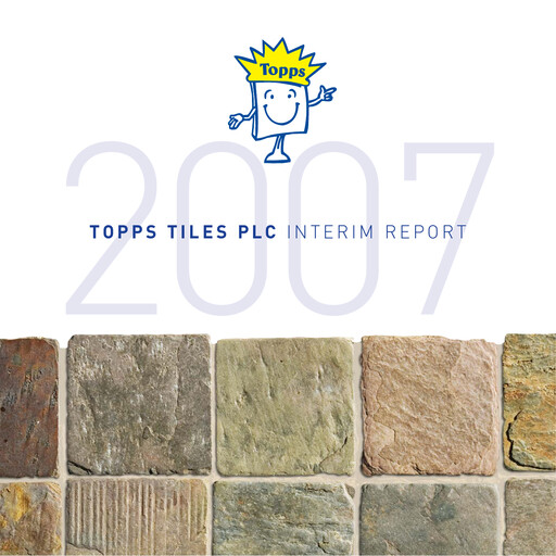Vorschaubild Topps Tiles Halbjahresbericht 2007-h1
