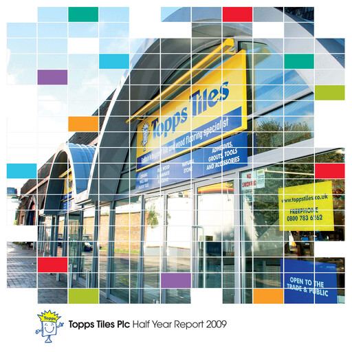 Vorschaubild Topps Tiles Halbjahresbericht 2009-h1