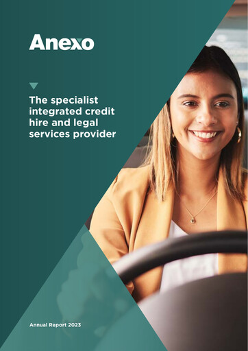 Vorschaubild Anexo Group Plc Jahresbericht 2023