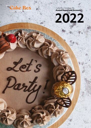 Thumbnail Cake Box Holdings Annual Report 2022
