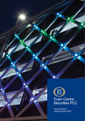 Thumbnail Town Centre Securities Annual Report 2015