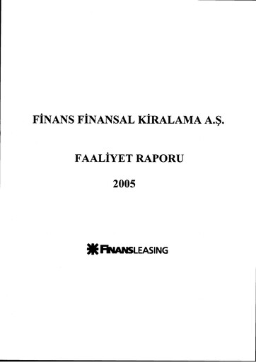 Vorschaubild QNB Finans Finansal Kiralama (QNB Finansleasing) Jahresbericht 2005