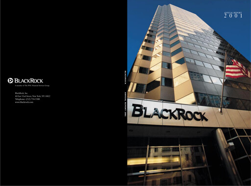 Thumbnail BlackRock Annual Report 2001
