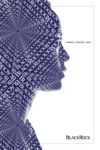 Thumbnail BlackRock Annual Report 2006