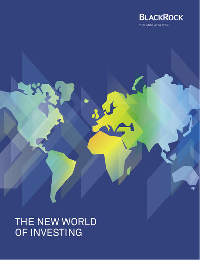 Thumbnail BlackRock Annual Report 2012