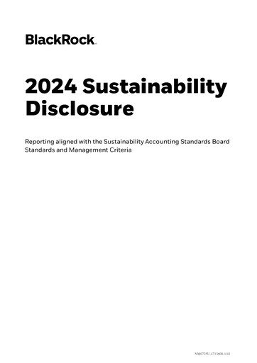 Thumbnail BlackRock Sustainability Report 2024
