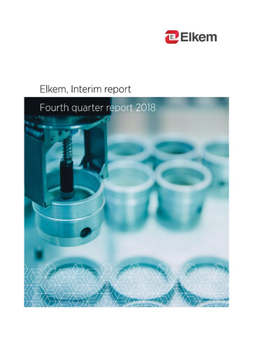 Thumbnail Elkem Quarterly Report 2018-q4