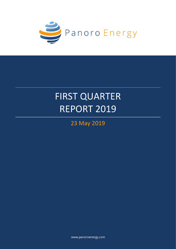 Thumbnail Panoro Energy ASA Quarterly Report 2019-q1