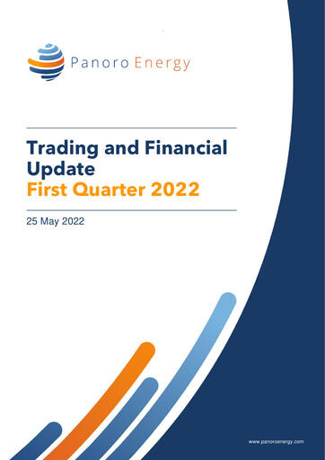 Thumbnail Panoro Energy ASA Quarterly Report 2022-q1