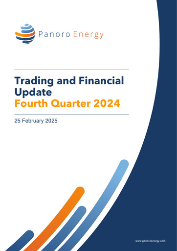 Thumbnail Panoro Energy ASA Quarterly Report 2024-q4