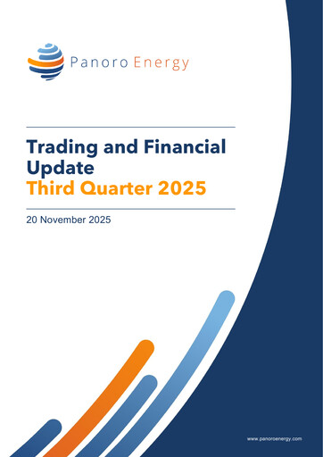 Thumbnail Panoro Energy ASA Quarterly Report 2025-q3