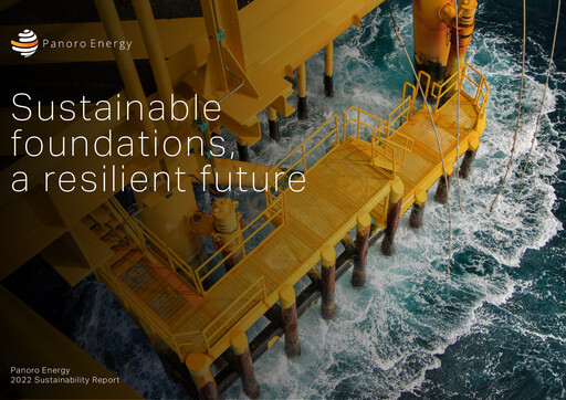 Thumbnail Panoro Energy ASA Sustainability Report 2022