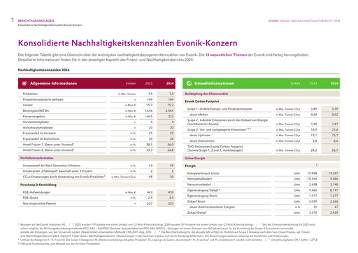 Thumbnail Evonik Industries ESG Report 2024