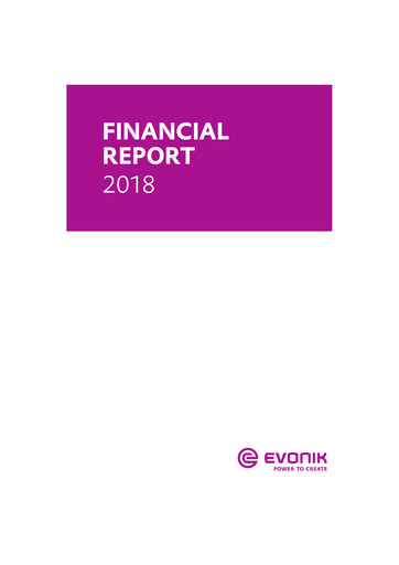 Thumbnail Evonik Industries Financial Report 2018