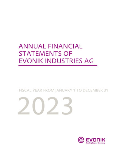 Thumbnail Evonik Industries Financial Statement 2023