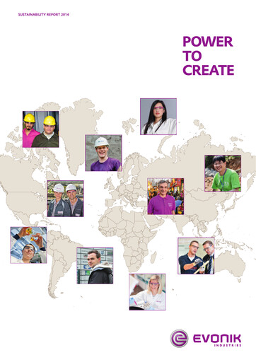 Thumbnail Evonik Industries Sustainability Report 2014