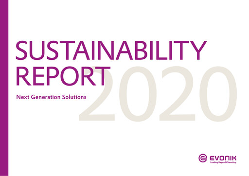 Thumbnail Evonik Industries Sustainability Report 2020