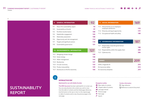 Thumbnail Evonik Industries Sustainability Report 2024