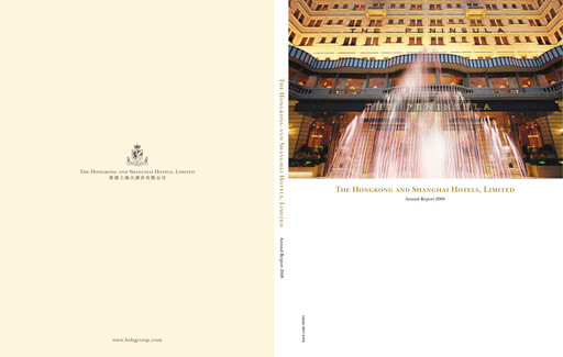 Thumbnail Hongkong and Shanghai Hotels Annual Report 2008