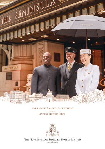 Thumbnail Hongkong and Shanghai Hotels Annual Report 2021