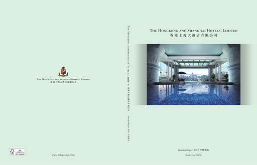 Thumbnail Hongkong and Shanghai Hotels Half-year Report 2012-h1
