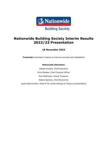 Thumbnail Nationwide Building Society Half-year Report 2022-h1