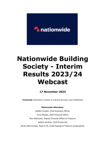 Thumbnail Nationwide Building Society Half-year Report 2023-h1