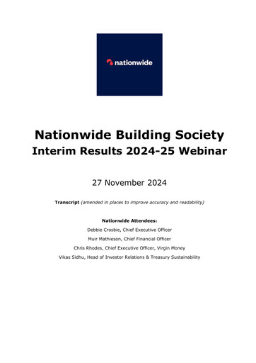 Thumbnail Nationwide Building Society Half-year Report 2024-h1