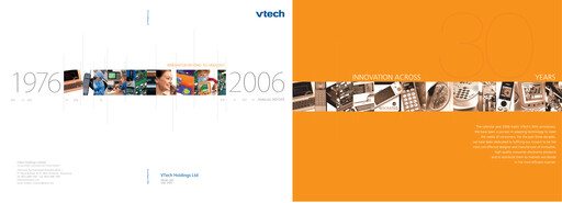 Thumbnail Vtech Annual Report 2006