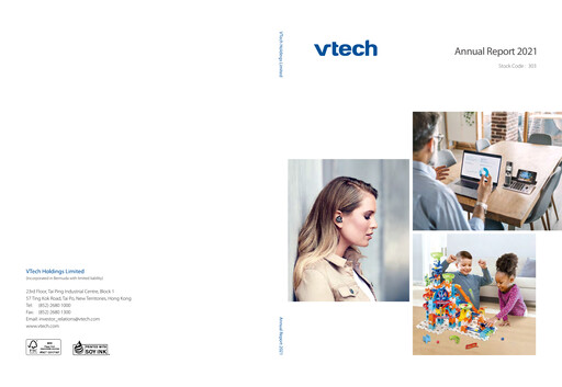 Thumbnail Vtech Annual Report 2021