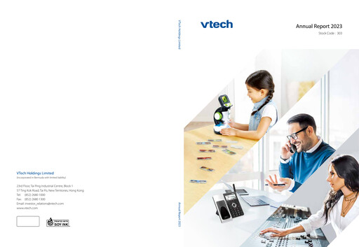 Thumbnail Vtech Annual Report 2023