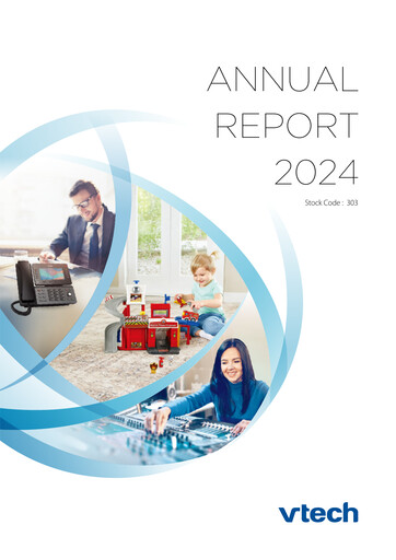 Thumbnail Vtech Annual Report 2024