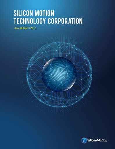 Thumbnail Silicon Motion
 Annual Report 2015