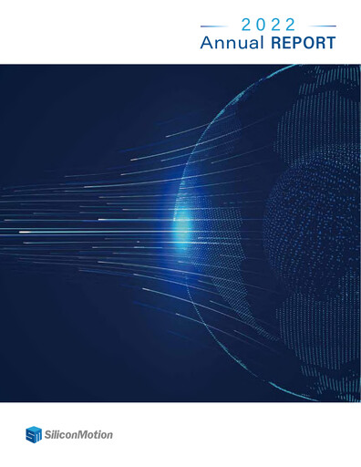 Thumbnail Silicon Motion
 Annual Report 2022