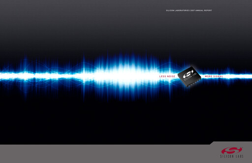 Thumbnail Silicon Labs
 Annual Report 2007