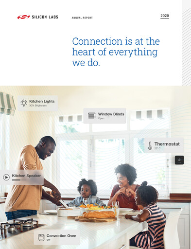 Thumbnail Silicon Labs
 Annual Report 2020