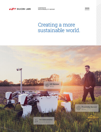Thumbnail Silicon Labs
 Sustainability Report 2020