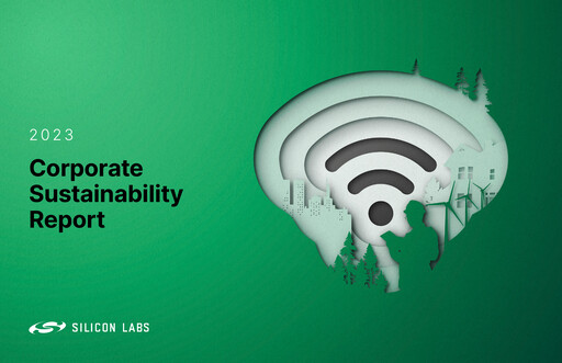 Thumbnail Silicon Labs
 Sustainability Report 2023