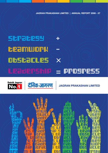 Thumbnail Jagran Prakashan Annual Report 2006-2007