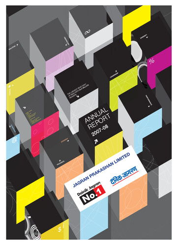 Thumbnail Jagran Prakashan Annual Report 2007-2008