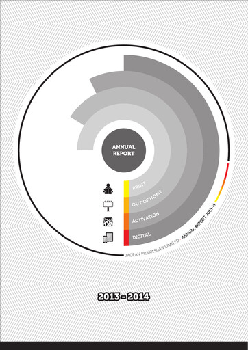 Thumbnail Jagran Prakashan Annual Report 2013-2014