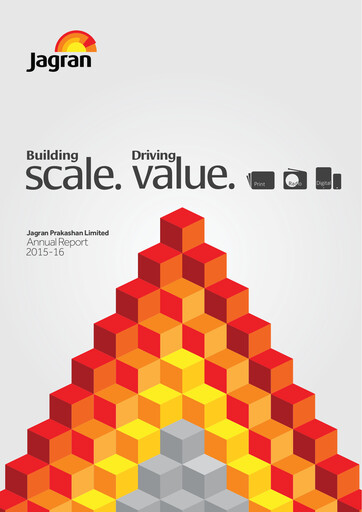 Thumbnail Jagran Prakashan Annual Report 2015-2016