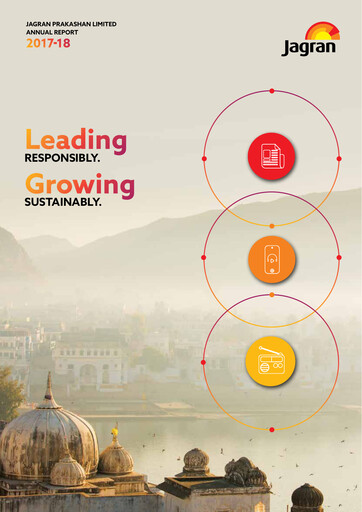 Thumbnail Jagran Prakashan Annual Report 2017-2018