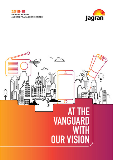 Thumbnail Jagran Prakashan Annual Report 2018-2019