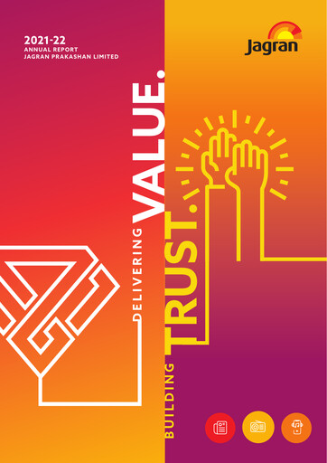 Thumbnail Jagran Prakashan Annual Report 2021-2022