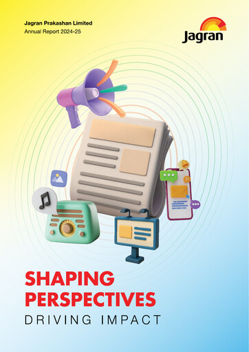 Thumbnail Jagran Prakashan Annual Report 2024-2025