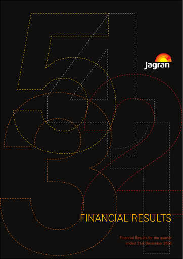 Thumbnail Jagran Prakashan Quarterly Report 2006-q3