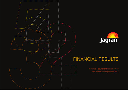 Thumbnail Jagran Prakashan Quarterly Report 2013-q2